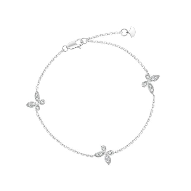 Women's 925 Sterling Silver Butterfly Bracelet – Timeless & Elegant